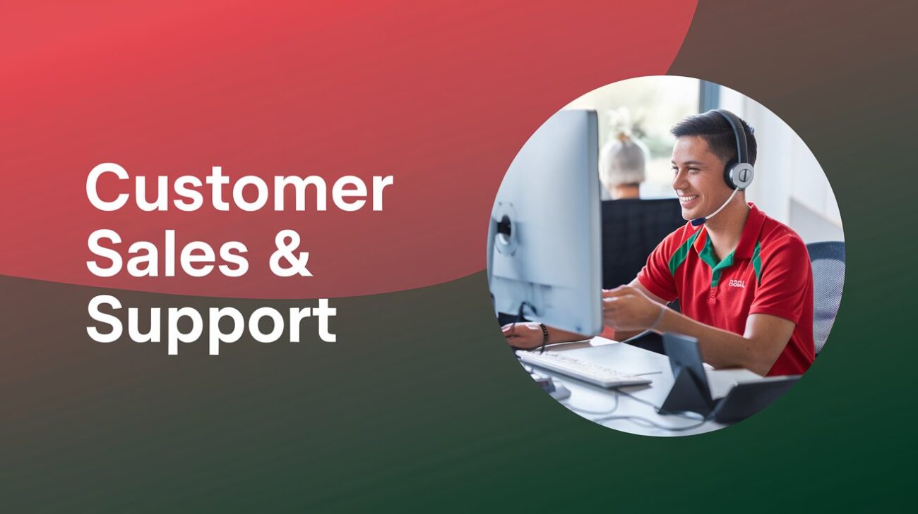 Customer Sales & Support service